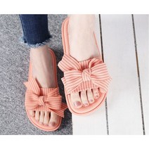 ﻿예쁜 리본 쿠션좋은 푹신한 발편한 사무실 슬리퍼 직장인 회사원 선생님 실내화