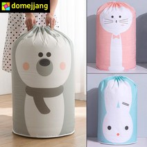 도매짱 이불정리함 이불 가방 보관함 정리 파우치 수납함 주머니 옷정리 보관 (domejjang), 토끼