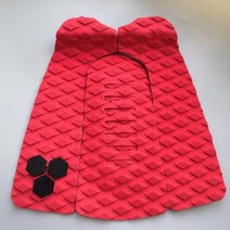 서핑 휴대용 보드 액세서리 다채로운 플라스틱 패드 EVA 데크 패드트랙션 패드 미끄럼, 빨간색