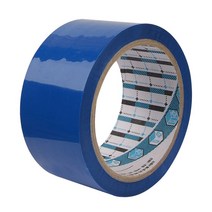 한국포장 투명 황색 박스테이프 40M 50M 80M 100M 경포장 중포장, 중포장 -칼라 50M (파랑), 50개