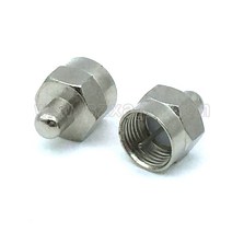 더미플러그 더미JX RF 커넥터 2pcs 동축 어댑터 F 남성 종단 일치 더미로드 75 옴, 한개옵션0