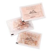 바스참 히말라야 핑크솔트 100G 호텔 펜션 입욕제 일회용 여행용 객실용 입욕제 족욕제 반신욕 소금입욕제, 핑크솔트100GX25EA, 중간입자