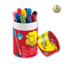 라이브잇 지오토베베 원통 케이스 색연필, 13개, 10색