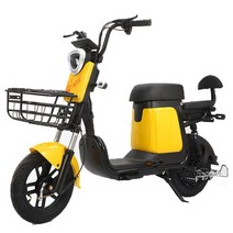 전기자전거 성인용 리튬 배터리 남녀 학생 14 350W, [02] 20, [01] 14, 3.yellow - 12a-14