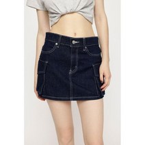 슬라이 SLY THOMAS LW FLAP POCKET S/SK-A 여자치마 스커트 청치마 데님스커트 미니스커트 y2k