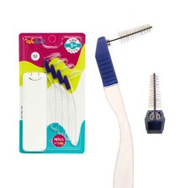 위덴 L타입치간칫솔_5P 리필형 (SS사이즈) 치간칫솔, 5개