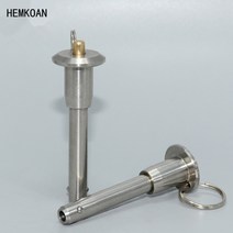 헬스드롭세트핀 피트니스 무게 선택기 스테인레스 스틸 퀵 릴리스 핀 볼 헤드 잠금 핀 안전핀 포지셔닝, 06 MT171A-12mm_04 25mm