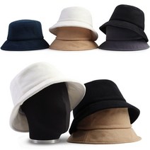 나비드원 플리스 벙거지 5color/남녀공용 겨울 따뜻한 버킷햇 패션 챙모자