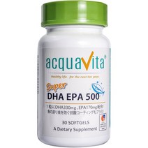 서플리먼트 アクアヴィータ ACQUAVITA (아쿠아 비타) 슈퍼 DHAEPA500 30 알갱이 B00NFI8EOS, One Size, One Color