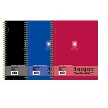 OXFORD 3공 절취스프링 Letter 좌철노트 120매, 랜덤 발송, 12개