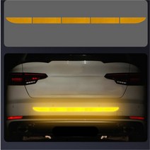 루프바스켓 가로바 자전거캐리어 거치대 자동차 반사 테이프 경고 기아 리오 K2 K3 K5 K4 세라토 소울, 03 YELLOW