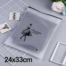 반투명 패션 지퍼백 24x33, 상세페이지 참조