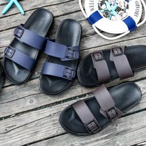 남성슬리퍼 남자샌들 버클샌달 스트랩쪼리 2선 조리