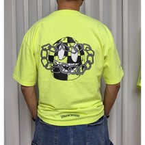 [haeil] 체인 덤블덴타 주머니 반팔티(212)