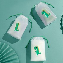 스파우트파우치 음료 투명 육수 주스팩 액상 화장품 가방 보관 여행용 방수 메이크업 목욕 드로스트링 정리함 세면 용품 세척 키트 1PC, 2.16x20cm 1pcs - 2, 1개