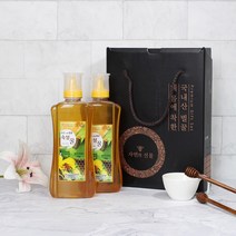 청정 무주 고재영 숙성벌꿀 선물세트 2kg, 아카시아+밤 각 1kg
