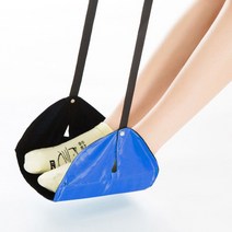 의자발받침 발해먹 사무실 편안한 옷걸이 여행용 비행기 발판 해먹 프리미엄 메모리로 만든 폼 발 휴식 사, 03 Blue A, Blue A