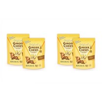 프린스 오브 피스 진저 츄 캔디 113g 4팩 Prince of Peace Original Ginger Chews 4 oz. Candied, 1