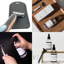 면도 소독 클리너 날 소독기 브라운 전기 세척액 필립스 소독제 세척기 자취생 선물, 면도기 클리너 1+1