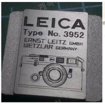 라이카 핫슈커버 Leica M10 1Q2 mp6 m240P, 실버 핫슈 카메라 패턴, 1개