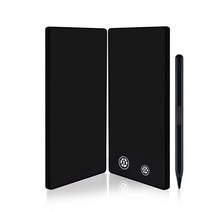 6.5 인치 디지털 드로잉 태블릿 LCD 쓰기 보드 양면 전자 필기 마그네틱 패드 메모 그래픽 태블릿, 검정