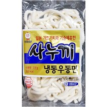 무료 천일 사누끼 우동면냉동(230gX5)/가공식품/일본우동면/ejvqkq, 1