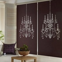 창데코 은은한 채광 레이저 블라인드 샹들리에2