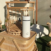 티지엠 온도감지 보온병 330ml 텀블러