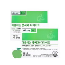 스키니랩 applepheon 풋 사과 다이어트 4주분, 단품