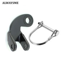 자전거트롤리 토픽트레일러 Alwaysme 트레일러 커플러 12.2mm 팔꿈치 스틸