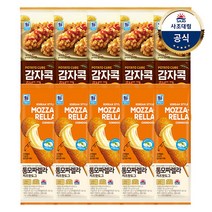[사조대림] [대림냉동] 통모짜렐라치즈핫도그 80g x5개 +감자콕핫도그80g x5개, 상세 설명 참조