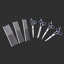 애견 미용가위 (민 / 숱 / 커브 / 콤보빗), 콤보빗(대)