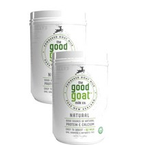 The Good Goat Milk Company New Zealand Full Cream Goat Milk Powder 더 구드 고우트 밀크 컴퍼니 뉴질랜드 풀 크림 천연 산양 성, 2팩