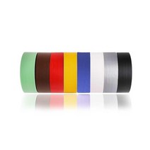 행사용품 컬러 무광 면테이프 50mm 1개 캠핑용 갑판, 보라색