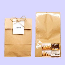 크라프트 봉투 무지 8입 소 종이 각대 핫도그 호떡 포장 군고구마 laonyget*829884566LC, 본상품선택