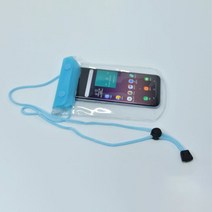 물놀이 똑딱이 스마트폰 방수팩 목걸이 휴대폰 수영, ONE, 스카이