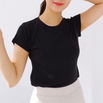 [디아미뇽] 실켓 후라이스 반팔 티셔츠 데일리룩 레이어드 이너용으로 활용만점