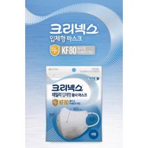 크리넥스 입체형 마스크 대형 KF80, 40개입, 1개