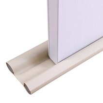 방수 씰링 스트립 가죽 소재 차단기 도어 하단 홈 기숙사 침실 증거 소음 weatherstrip 하우스 어쿠스틱 폼, 2면 흰색