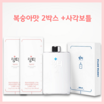 링티 복숭아맛 2박스+사각보틀증정(무료배송), 20개입, 500ml