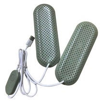 운동화건조기 휴대용 신발 건조기 관리기 말리기 usb 타이머 3 타이머로 냄새 살균, 초록