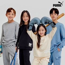 푸마키즈 PUMA 22FW 푸마키즈 맨투맨 조거팬츠 트레이닝 셋업 4컬러 택1