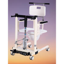 YIDELI 유압 리프트 환자 휠체어 이송 이동 장애인 이동식 보조기구, 기본 수동식