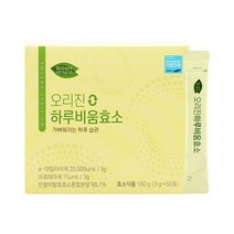 클릭앤픽 곡물발효 다이어트 효소 유산균 중년뱃살다이어트 프리미엄 하루비움효소(60포)두달분, 4박스, 60포(2개월분)