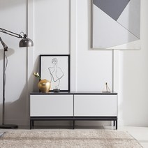 잇머스트 철재 거실장 tv 장식장 tv선반 티비다이 1200, 그레이(AV형)