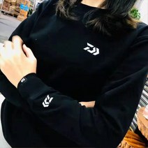 다이와 긴팔 맨투맨 트레이닝 팬츠 DE-6121CS DP-6021CS 생활낚시 루어 선상, 맨투맨(옐로우)