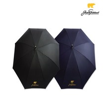 [기타브랜드] [잭니클라우스_우양산]잭니클라우스 자동 골프우산 장우산 발수 방오 코팅, 전체색:블랙