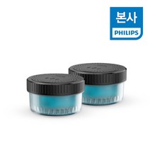 [필립스] PHILIPS 면도기 무선 클렌징 팟 카트리지 CC12/51 2개입 세척액, 상세 설명 참조