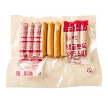 [한끼]탱글뽀득 후랑크소세지 (600g) 간편식 캠핑 자취생 혼밥 간단식사 맛있는한끼 풀스키친 홈캉스 맛집, 4개