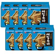 농심 메밀소바 127g X 40개입 (1박스), 1box